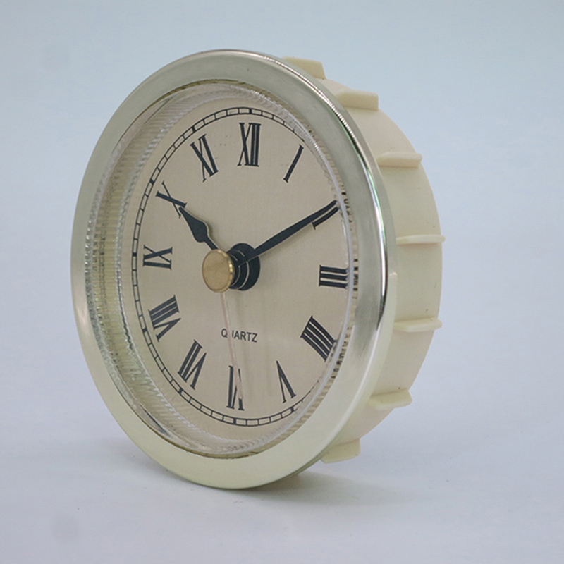 Diamètre 61mm d 'or romain d' horloge en plastique
