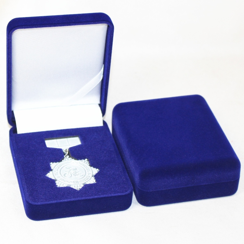 Boîtes en velours circulaire D - 26 pour pièces de monnaie, colliers et badges, MM.75 * 95 * 32 mm, poids approximatif 65G