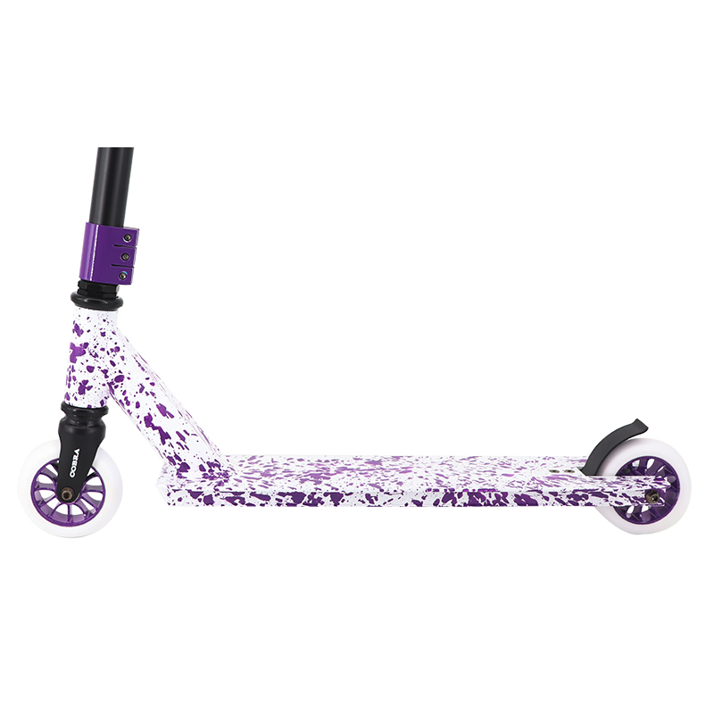 Skateboard (Spray violet / White)