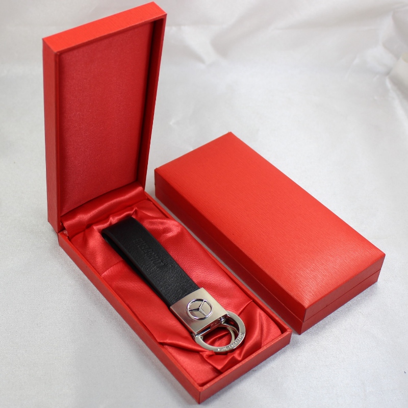 Article Boîte en papier en similicuir rectangle V-10L pour médaille et badge 50 * 120 mm, etc. mm. 69 * 148 * 30, poids environ 98g