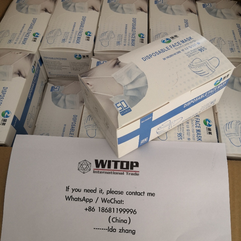 Masque médical jetable