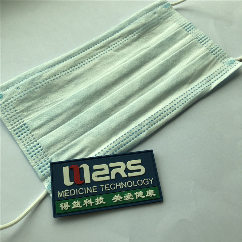 High Quality Three - layer auricular Blue masque against Bacterial Dust