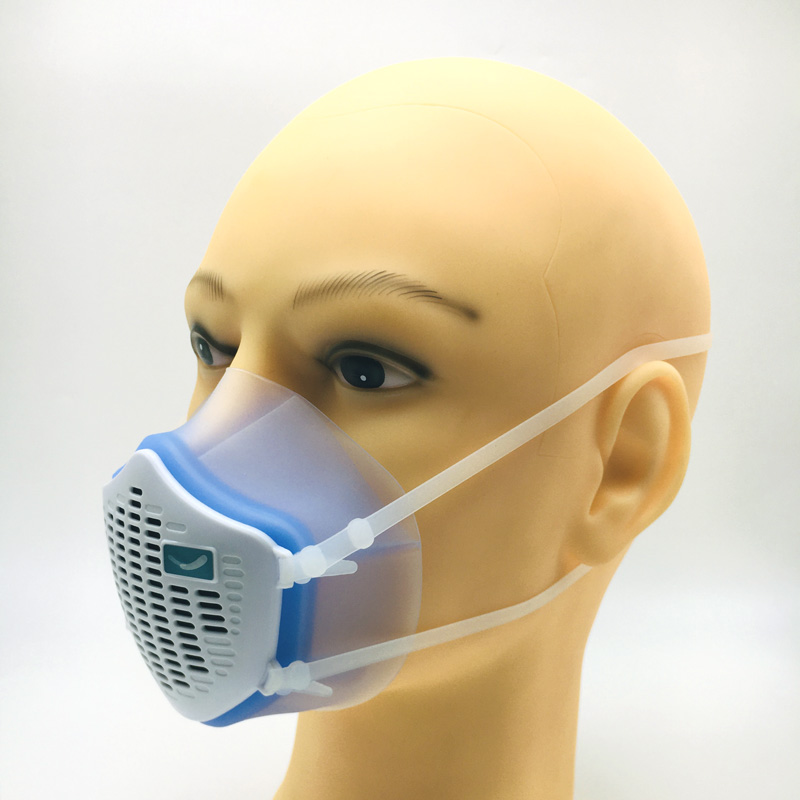 nouveau respirateur en silicone G5 nouveau nano-MOF seing filf-sterilizlter for COVID virus smog PM2.5 dust