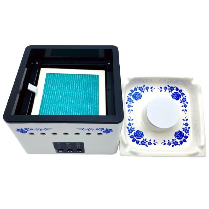 Intelligence électronique à la mode et purificateur d'air de bureau cendrier créatif sans fumée T1