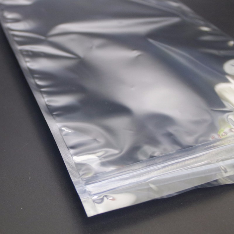 Le sac de blindage antistatique transparent peut être refermé pour un blindage antistatique