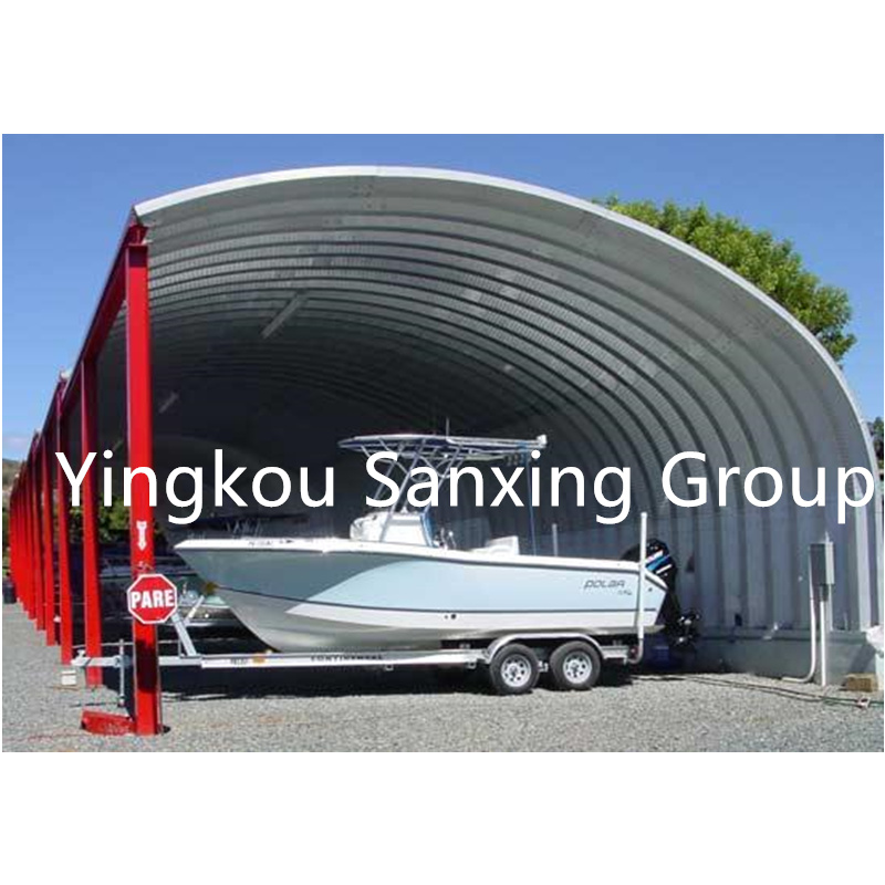 Ligne de production de bâtiments à formes multiples Quonset