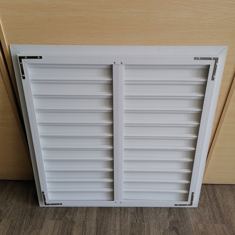 Ventilateur d 'échappement en acier vitré