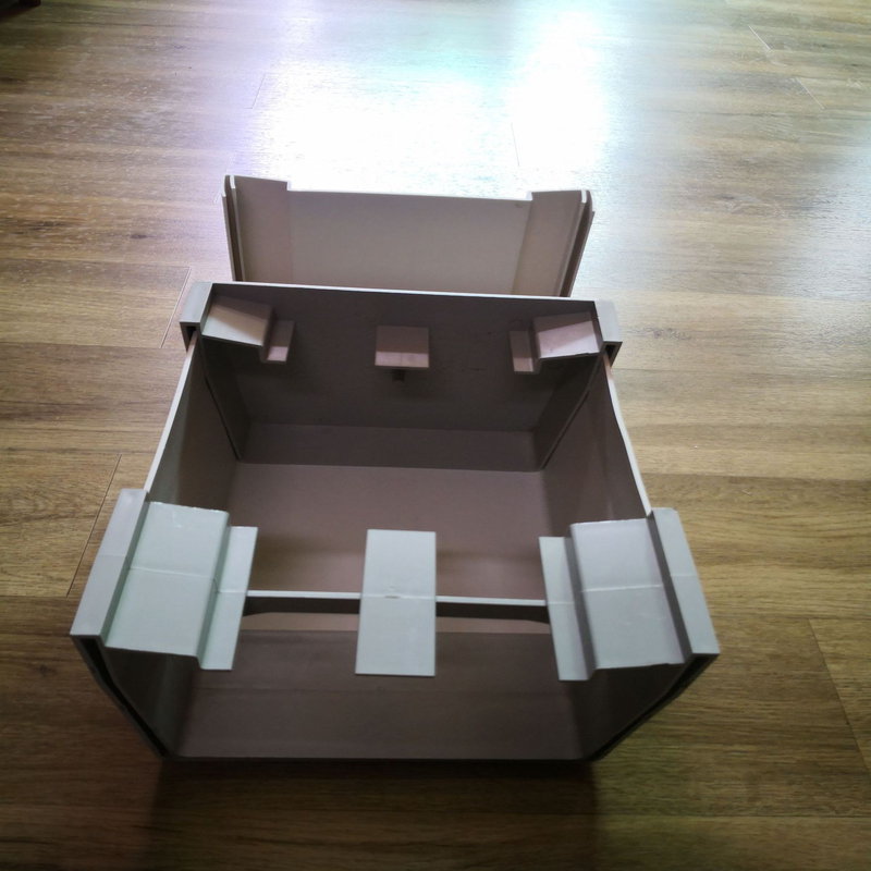 Auge en plastique PVC extrudé non toxique portable pour la culture sans pépins de la plantation