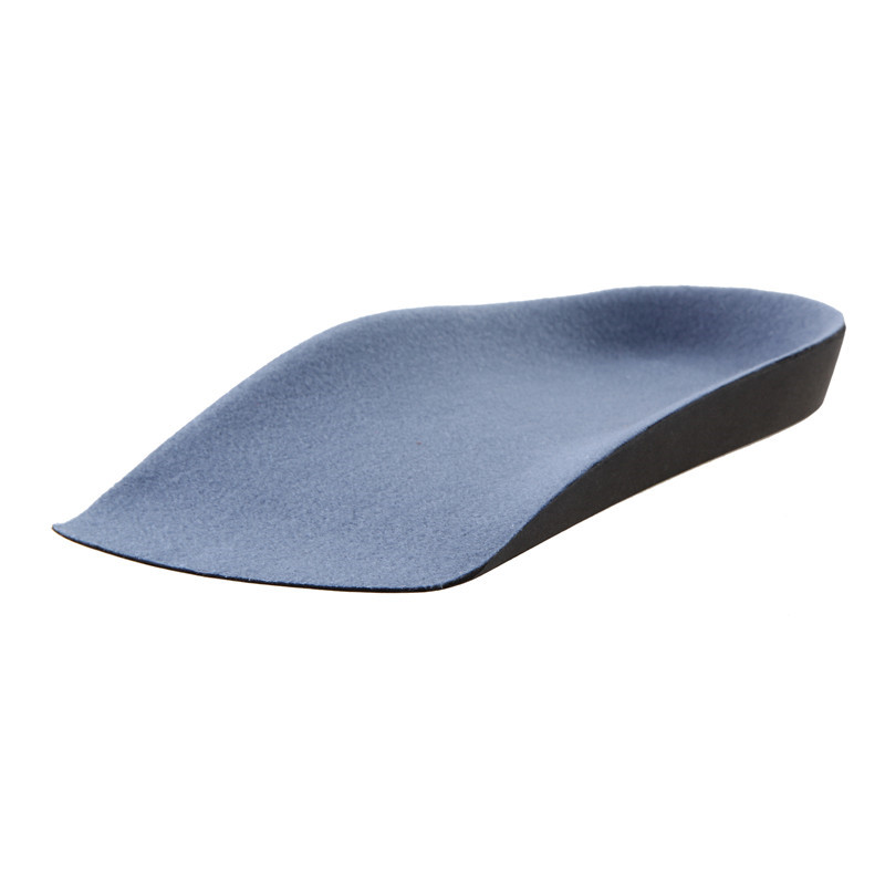 Tapis de chaussure orthopédique supporté par un arc de pied plat de haute qualité en plastique dur de polyuréthanne de longueur 3 / 4