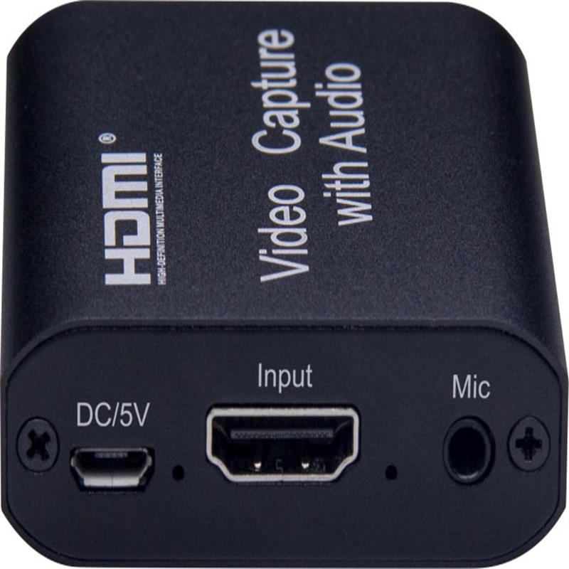 Capture vidéo HDMI V1.4 avec boucle HDMI, audio 3,5 mm