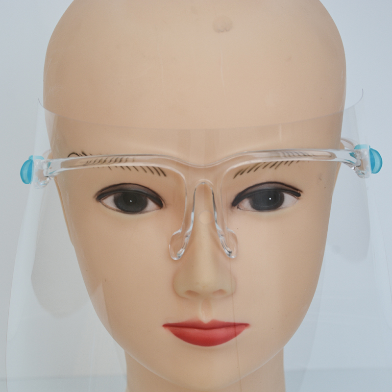 Anti Bouclier de protection de visage de lunettes de protection spéciales de sécurité de restaurant de brouillard avec 10 boucliers
