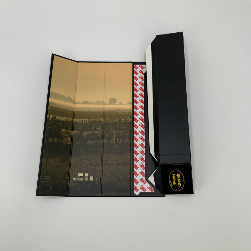 Boîte de bouteille de vin personnalisée pour boîte à vin de mariage Champagne