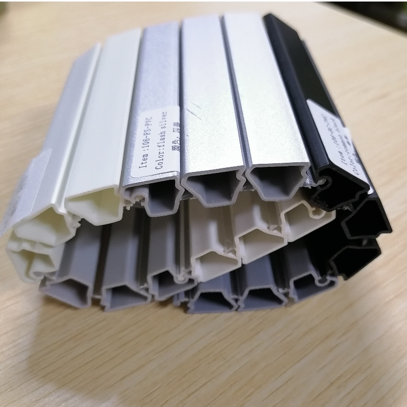 volets roulants PVC coupe-feu lattes volets pvc profilés coextrudés profil PVC lamelle pour porte d'armoire