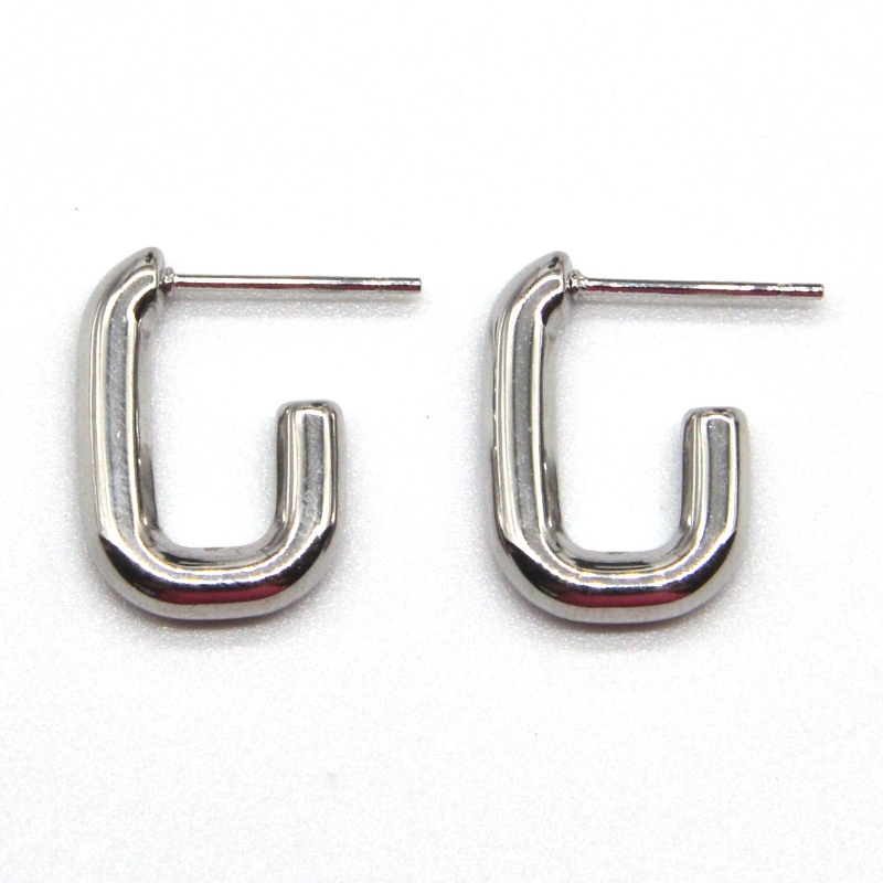 Boucles d'oreilles lettre hypoallergénique Femme Modèle Fille Cadeaux en acier inoxydable sans nickel pour copines, épouses, filles et sœurs, nièces, Chine, Usine de bijoux Ruifanbao