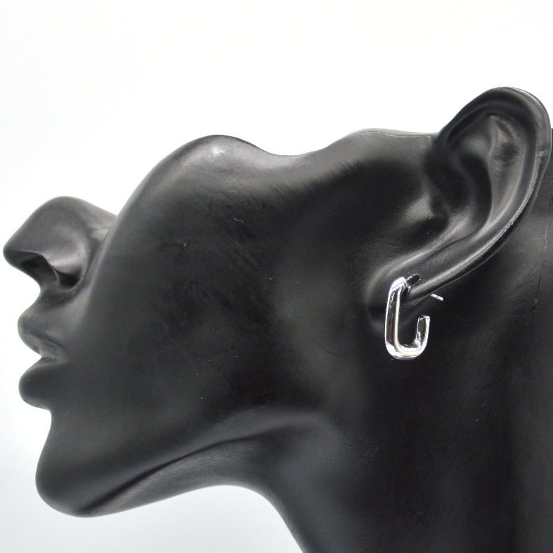 Boucles d'oreilles lettre hypoallergénique Femme Modèle Fille Cadeaux en acier inoxydable sans nickel pour copines, épouses, filles et sœurs, nièces, Chine, Usine de bijoux Ruifanbao