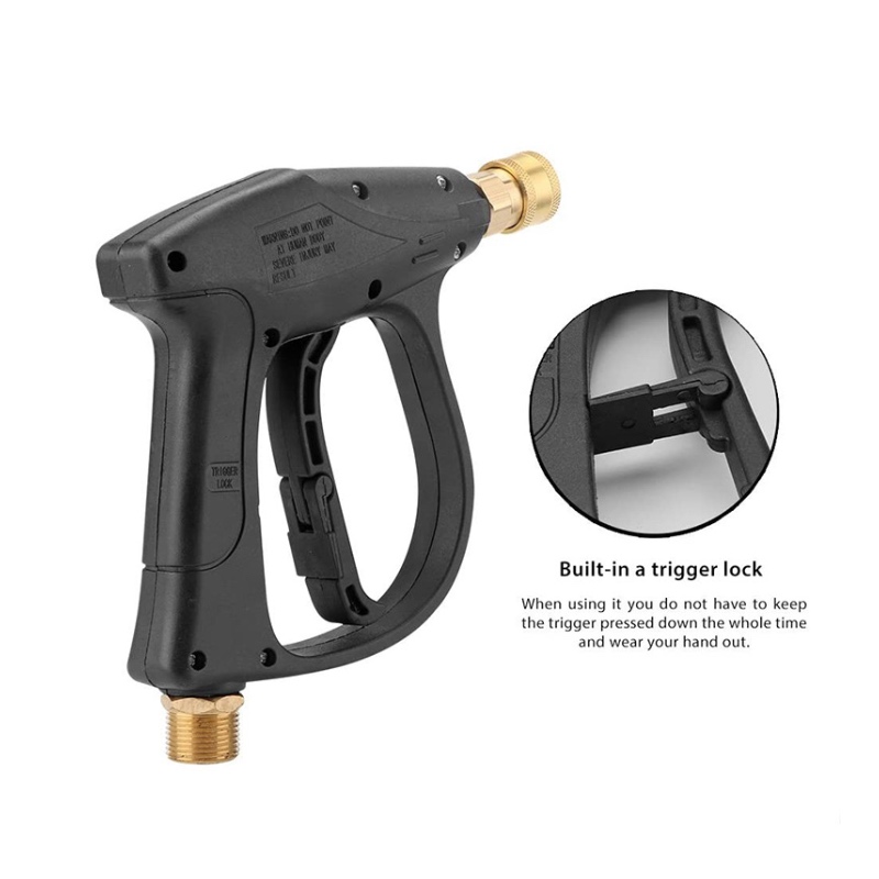 Pistolet de déclenchement de nettoyage à pression 3000psi