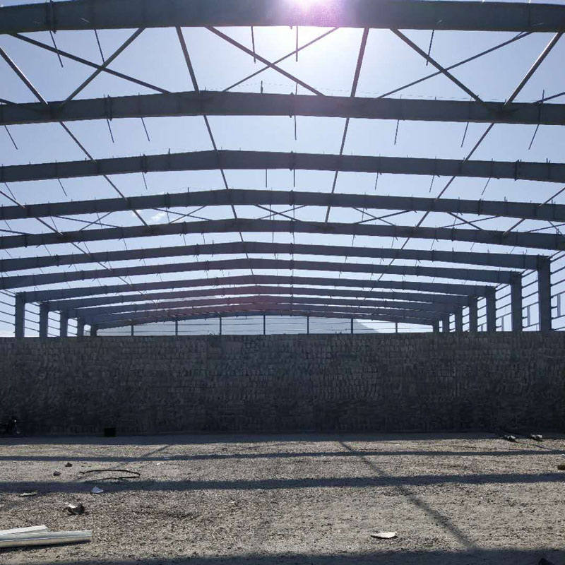 Entrepôt d'atelier de construction de série de structure métallique industrielle en gros