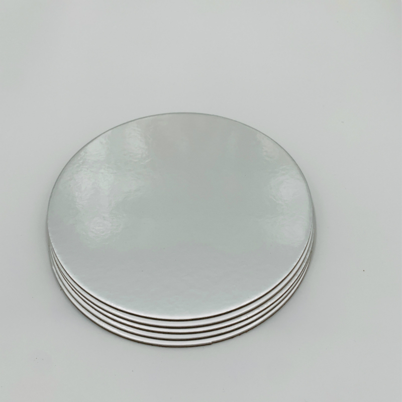 Plateau à gâteau bon marché épais 2mm Base de plateau à gâteau en argent 6
