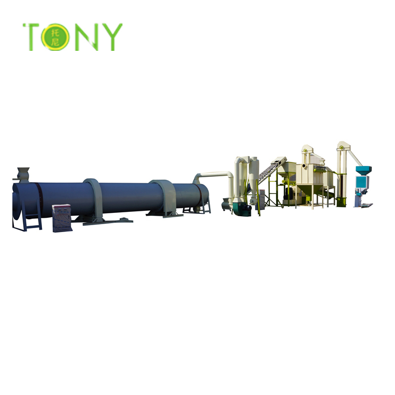 Ligne de granulés de sciure de bois de déchets de biomasse TONY à vendre