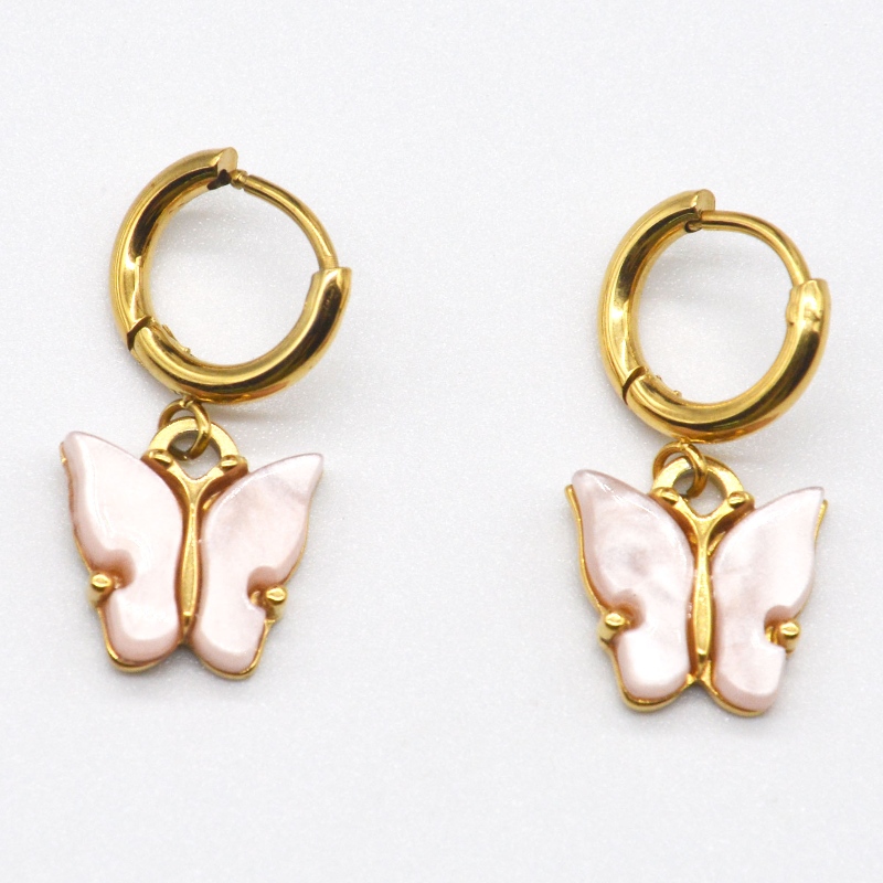 Female Butterfly boucles d 'oreilles