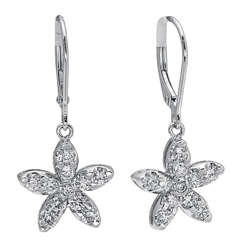 Fille en argent sterling 925 avec de beaux pendentifs de fleurs, un travail charmant et éternel pour les jeunes filles et les amoureux des fleurs de l'adolescence au quotidien