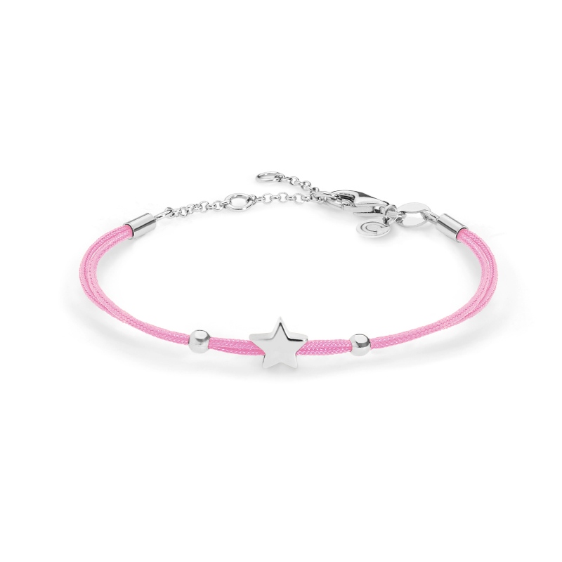Mesdames style simple mignon étoile corde en nylon en acier inoxydable fermoir à homard bracelet Chine Ruifanbao usine de traitement de bijoux