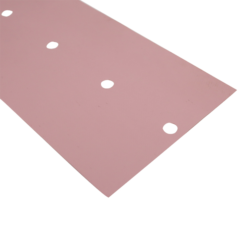Feuille de silicone thermoconductrice ignifuge résistant à la chaleur, résistant à la pression et résistant à la pression