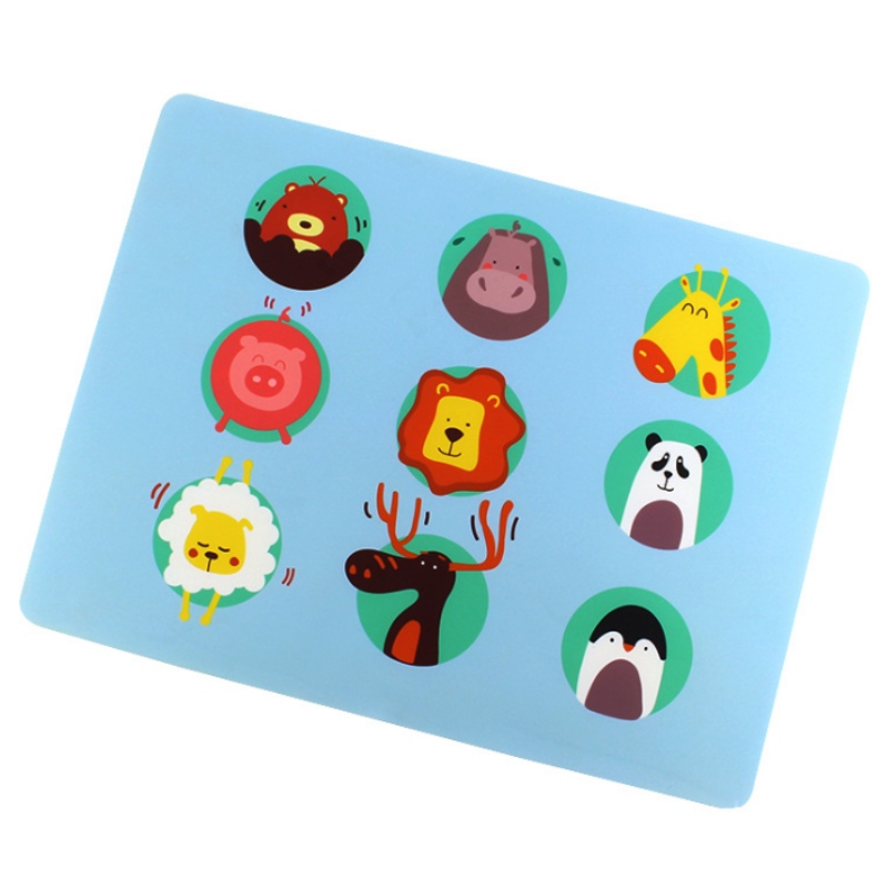 Tapis de dessin animé imprimé en couleur