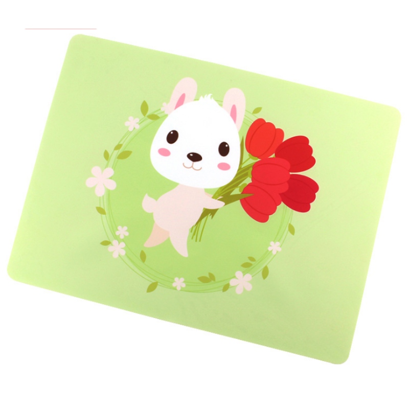 Tapis de dessin animé imprimé en couleur