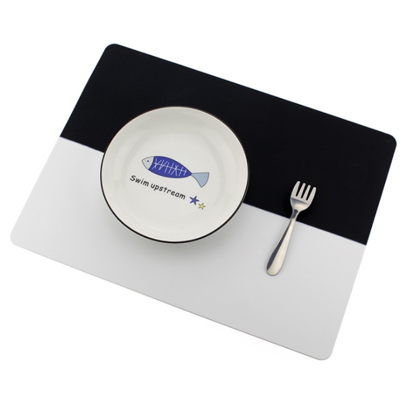 Tapis à deux couleurs