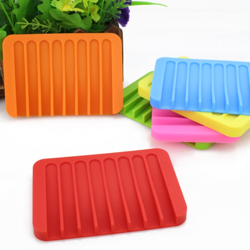 Porte-savon carré goutte à goutte