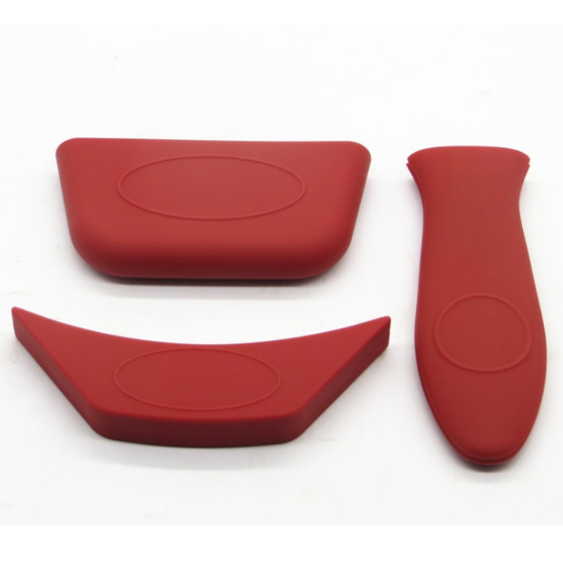 Poignée de casserole anti-brûlure en silicone Couvercle d'isolation thermique Couvercle de la poignée du pot