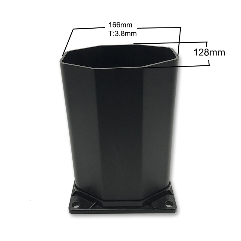 Tube d 'accessoire en plastique PVC pour douche de plage