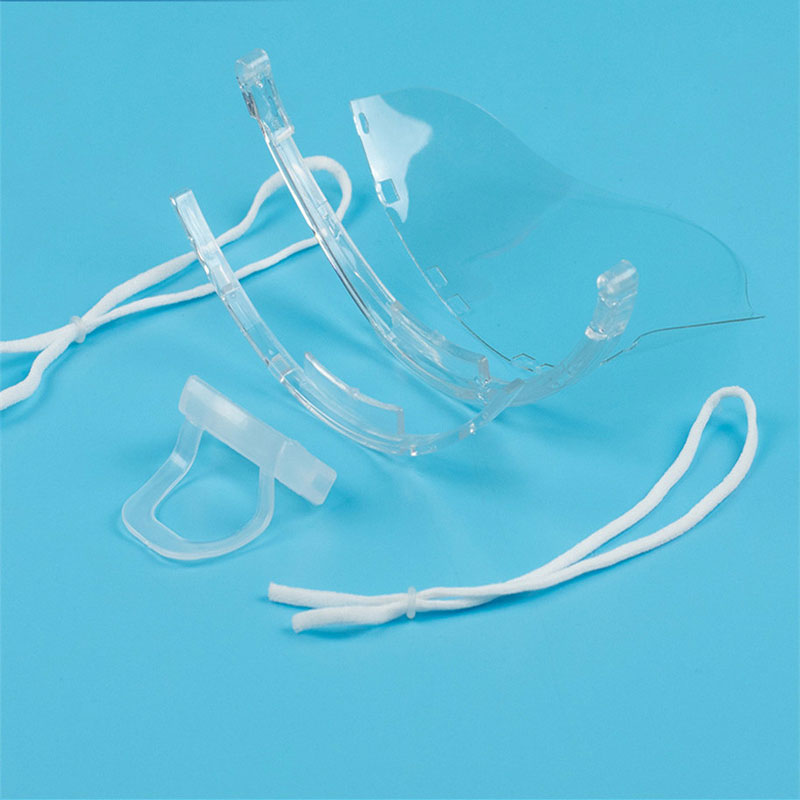 Réutilisable Transparent Transparent Anti-éclaboussures Anti-buée Visage Bouche Couverture Bouche Bouclier Couverture De Protection