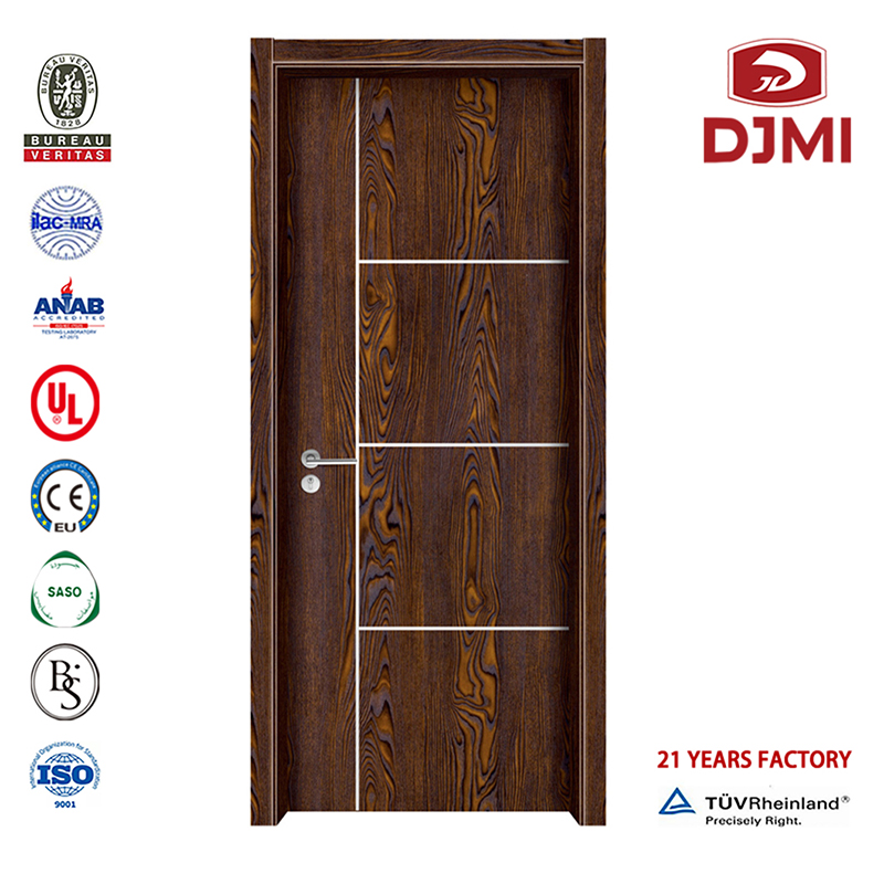 Nouveaux paramètres Designs Sri Lanka Porte en bois pour projet Papier mélaminé décoratif Usine chinoise à l'intérieur de la maison Mdf Porte intérieure en bois Feuilles de placage de mélamine de haute qualité Design simple Port...