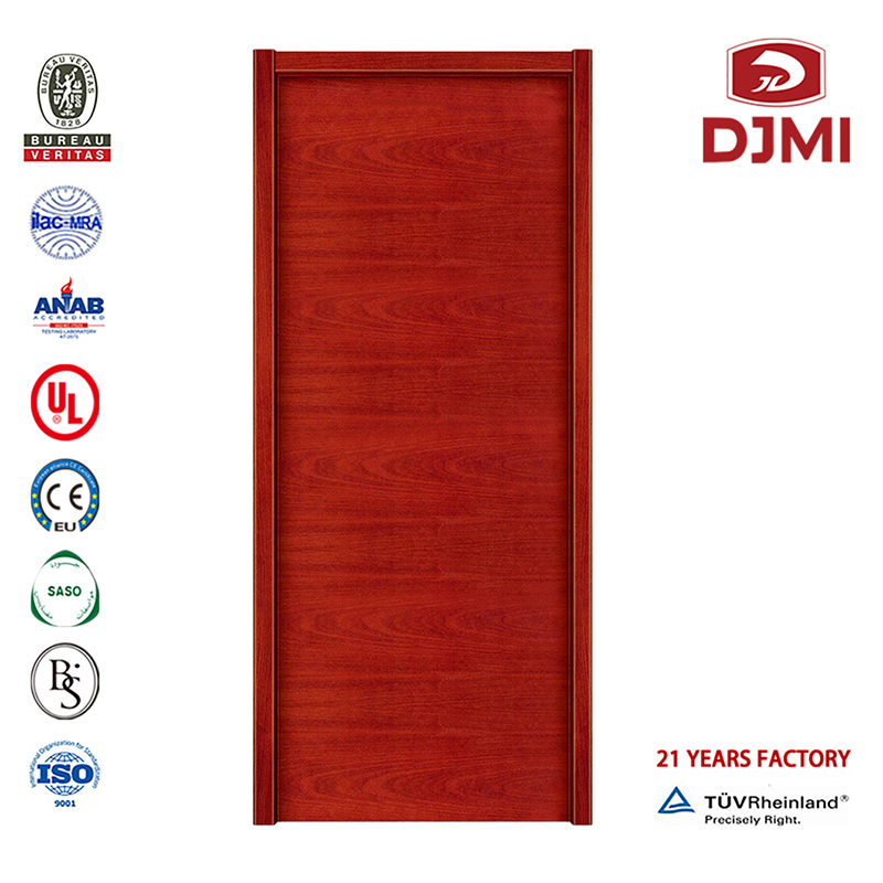 Conception de porte extérieure à panneau plat Portes d'armoire de haute qualité en mélamine avec inserts en verre Porte Conception en bois Hdf au Bangladesh Décor Porte de salle de classe Prix bon marché Carton de qualité de meubl...