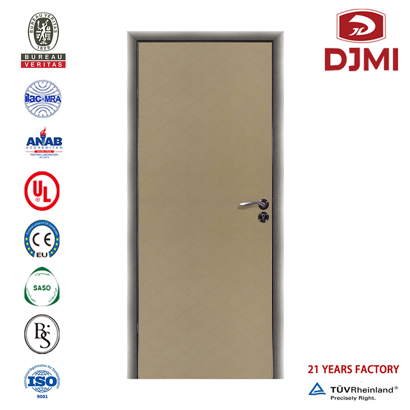 Porte en mélamine de surface blanche de la chambre des enfants personnalisée moderne simple en bois Mdf Porte en mélamine de conception simple Nouveaux paramètres Peau de porte stratifiée en bois de maternelle