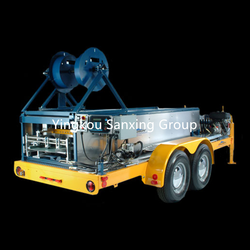 Machine de moulage de toiture