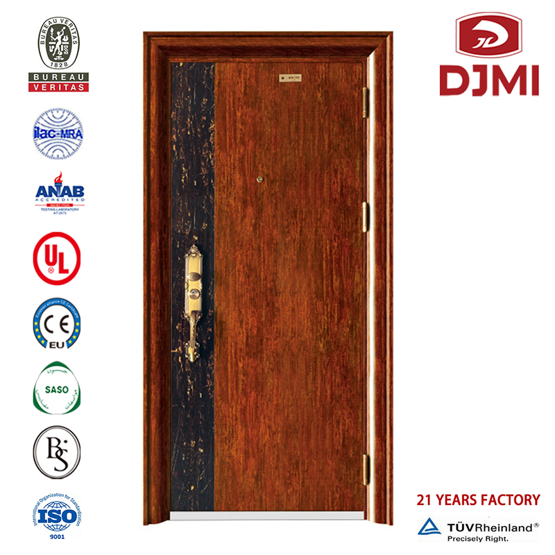 Marketing puero Hot - marketing de haute qualité panneau américain porte extérieure Nigeria Safety Room Steel Door Multi - functional puetas de Hillo Residence USA Panel Nigeria