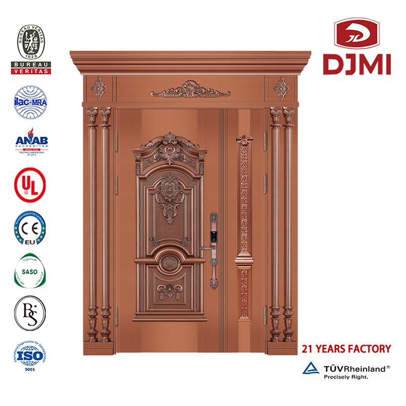 New Configuration Design Design of blinded Steel Door blinded Door blinded Security Gate China factory Flower Wood Design Model plate plate - forme d 'acier porte blindée de haute qualité à faible coût porte pivotante en acier porte ...