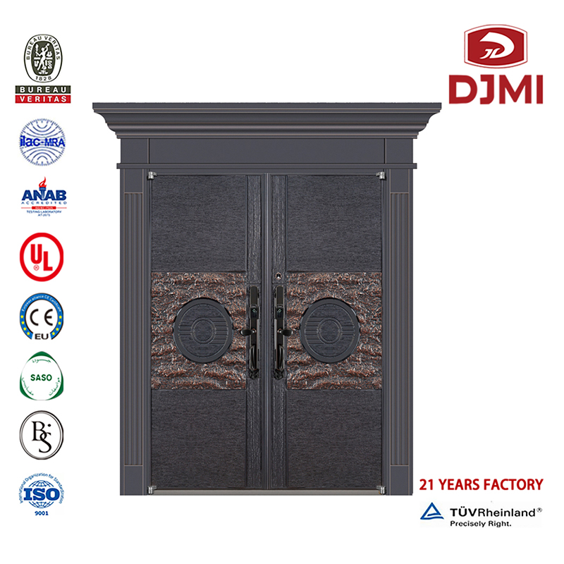 Guangdong customized Wood New Steel Defense Door ultra - blinded Door New Design of blinded Steel door