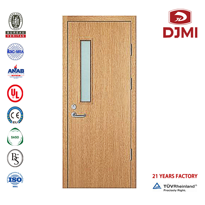 Porte de sortie en bois de placage solide bon marché 2 heures de portes coupe-feu Preuve personnalisée Porte en bois ignifuge en bois résistant au feu Usine chinoise Mdf Porte commerciale à l'épreuve du feu Portes coupe-feu intérie...