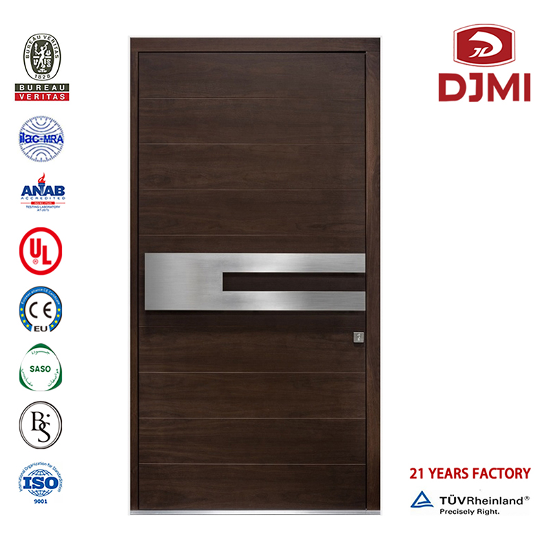 Porte d'entrée en bois d'hôtel d'usine chinoise Portes de sortie de feu commerciales affleurantes laminées Portes boisées d'usine chinoise Chambre d'hôtel Porte intérieure prémontée en bois massif ignifuge Portes intérieures en ...