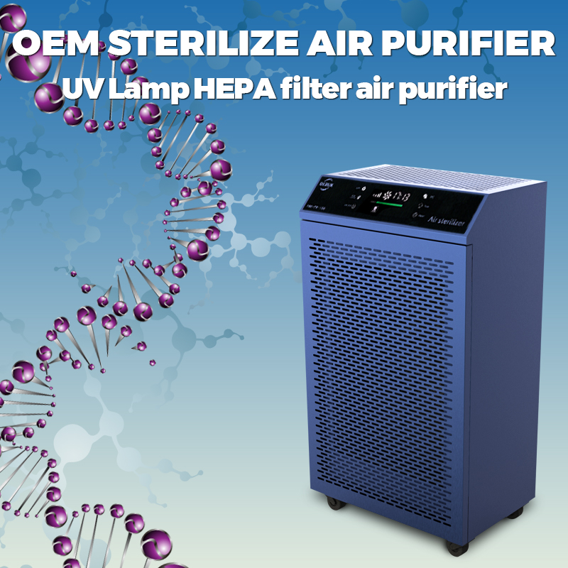 Purificateur d'air intelligent à l'ozone Nouveau mode de stérilisation