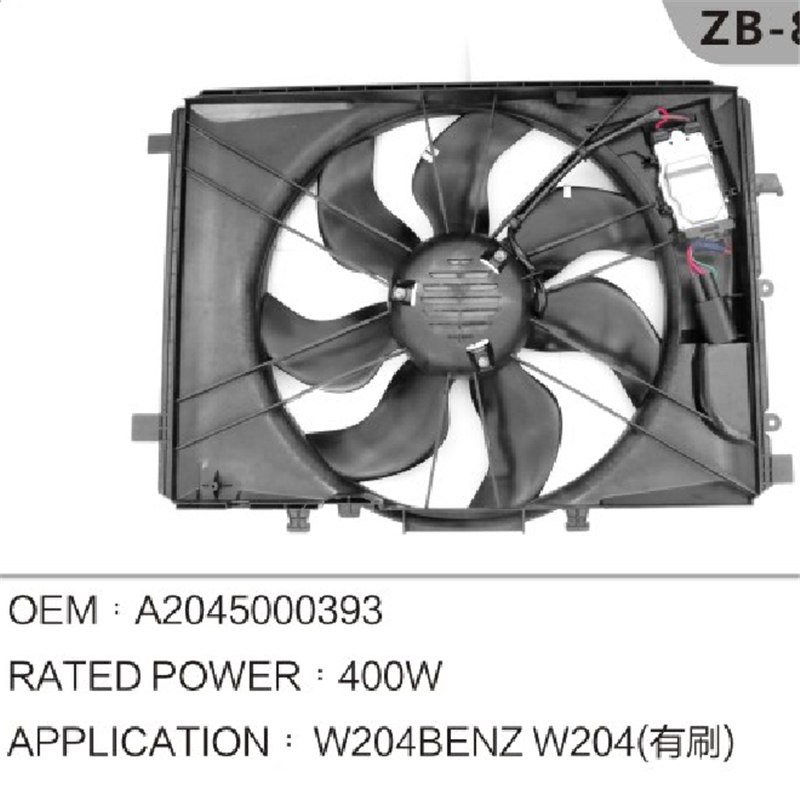 Ensemble ventilateur de radiateur a204500393