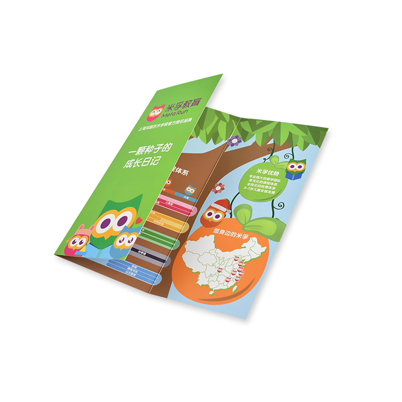 Flyer à trois volets (en particulier)