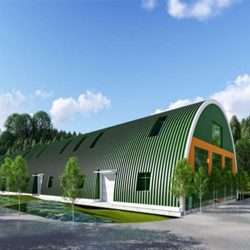 Machine de formage de toit en arc sans poutre ACMSX-ACM-1200-800