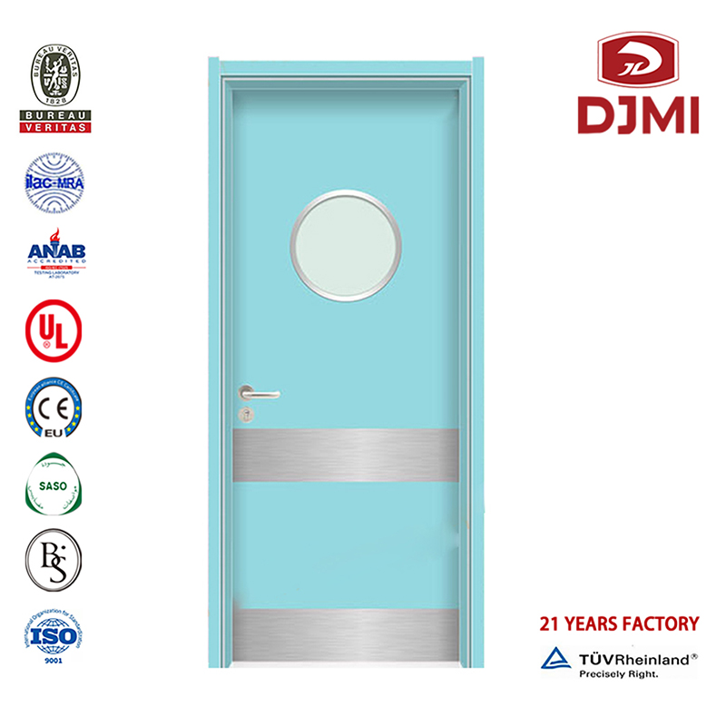New Building Low - cost Wood double - Circle Design Room Door Design China factory Melamine Price pamplemousse double design HPL Hospital Gate