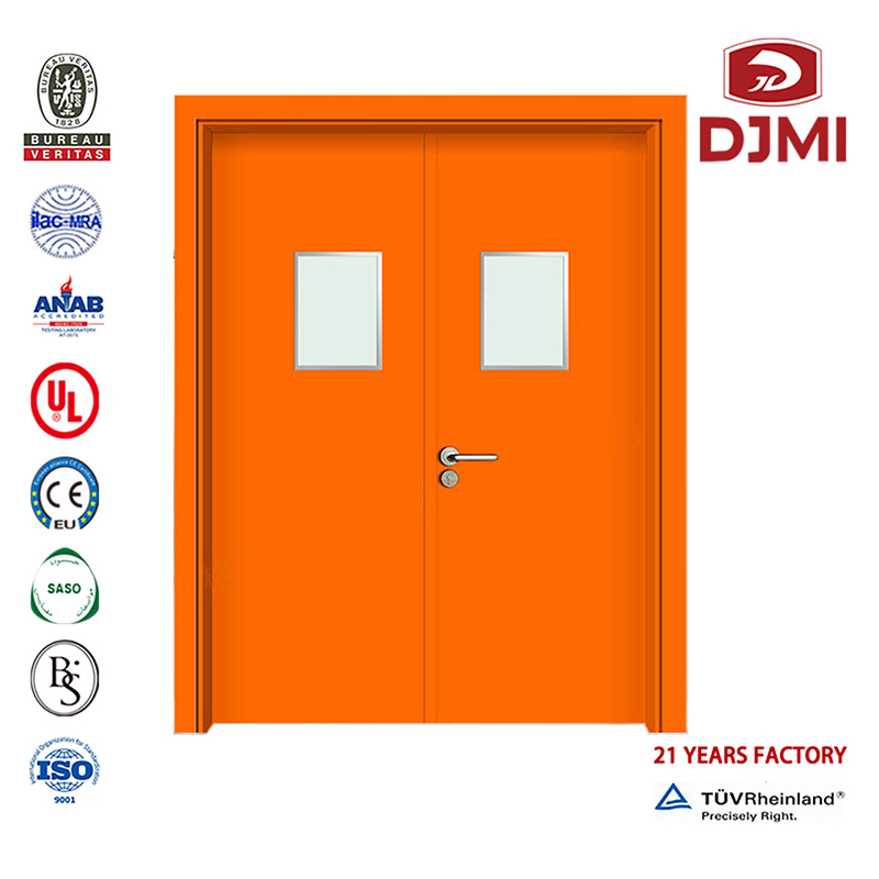 New Setting Hospital Manufacturing Wood plate design standard Door China factory Hospital Internal Wood Door insert Europe design high quality Medium Density Fibre plate Price Aluminum bathroom Door Modern Hospital Gate