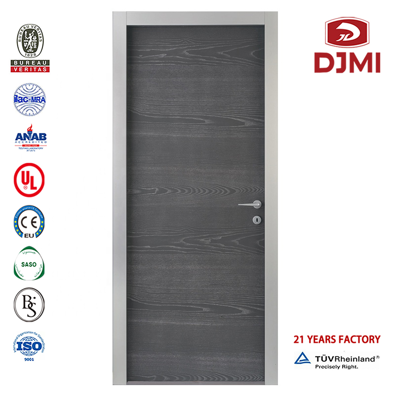 Chambre intérieure en bois bon marché Conception de porte à simple battant en bois Mdf Personnalisé Porte en bois Laninate simple en bois Style coréen Design moderne Nouveaux paramètres Mode professionnelle Mélamine Maison simple ...